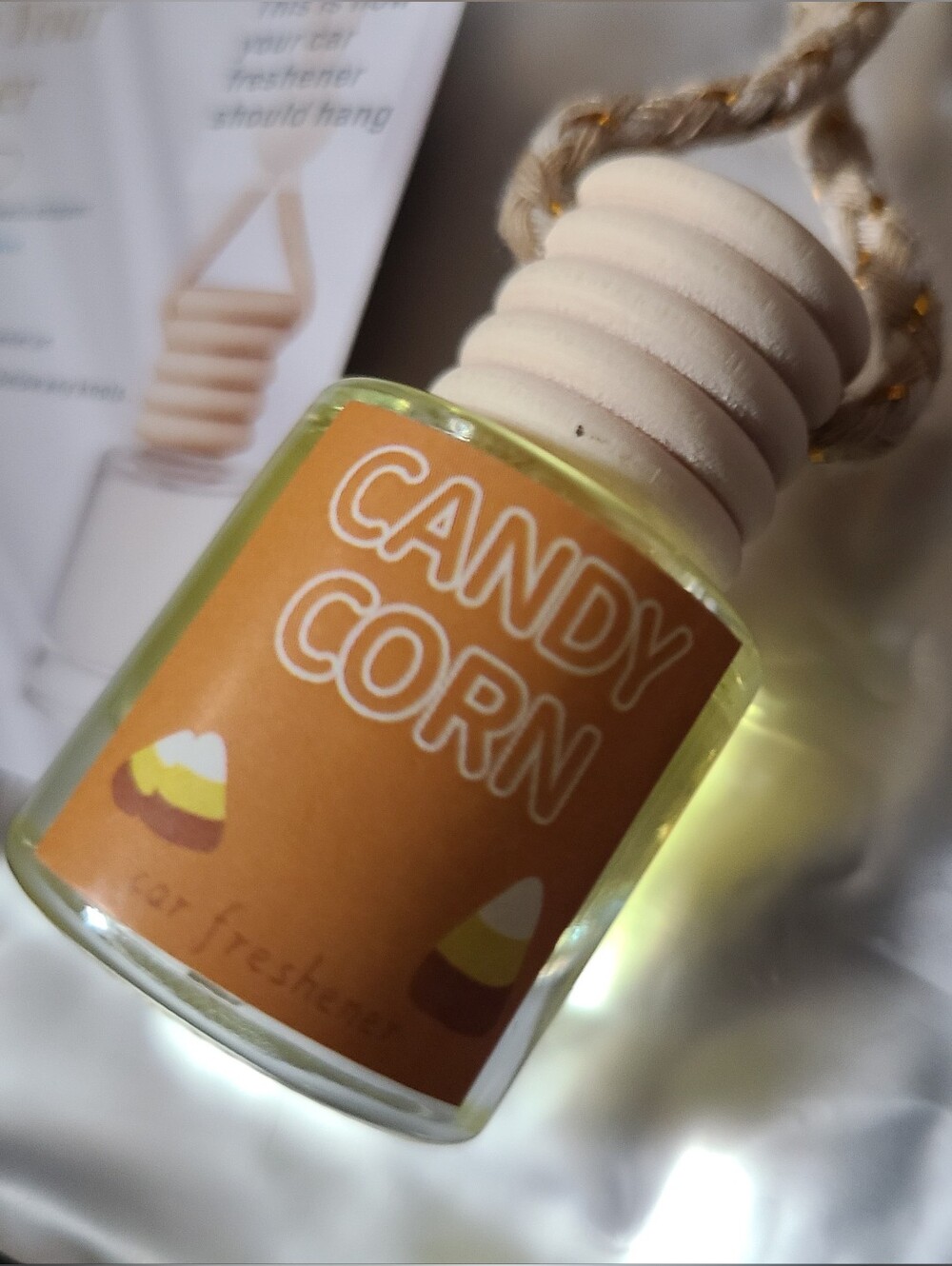 Candy Corn Car Air Freshener